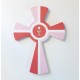 Croix de communion bicolore